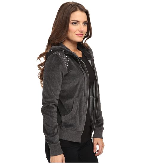 michael kors velour hoodie and pants|Michael Kors hoodie for women.